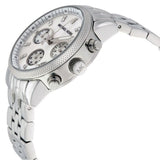 Michael Kors Ritz White Dial Silver Stainless Steel Strap Watch for Women - MK5020