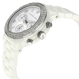 Michael Kors Runway White Dial White Steel Strap Watch for Women - MK5188