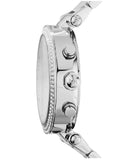 Michael Kors Parker Silver Dial Silver Steel Strap Watch for Women - MK5353