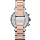 Michael Kors Parker White Dial Two Tone Steel Strap Watch for Women - MK5820