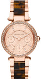 Michael Kors Parker Gold Dial Two Tone Steel Strap Watch for Women - MK5841