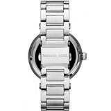 Michael Kors Skylar Silver Dial Silver Steel Strap Watch for Women - MK5866