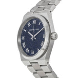 Michael Kors Channing Midnight Blue Dial Silver Steel Strap Watch for Women - MK6113