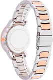 Michael Kors Whitley Analog White Dial Two Tone Steel Strap Watch For Women - MK6228