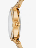 Michael Kors Parker Gold Dial Gold Steel Strap Watch for Women - MK6469