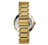 Michael Kors Parker Pave Gold Dial Gold Steel Strap Watch for Women - MK6659