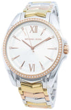 Michael Kors Whitney Quartz White Dial Two Tone Steel Strap Watch For Women - MK6686