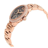 Michael Kors Camille Chronograph Grey Dial Rose Gold Steel Strap Watch For Women - MK6983