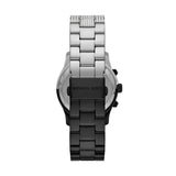 Michael Kors Runway Pavé Black Dial Two Tone Steel Strap Watch for Women - MK7433