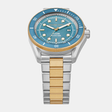 Michael Kors Maritime Three-Hand Blue Dial Two Tone Steel Strap Watch for Men - MK9169