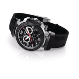 Tissot T Race Chronograph Black Dial Black Rubber Strap Watch for Men - T048.417.27.057.00