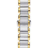 Tissot T Wave Mother of Pearl Dial Two Tone Steel Strap Watch for Women - T023.210.22.117.00