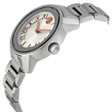 Movado Bold Silver Dial Silver Steel Strap Watch for Women - 3600244