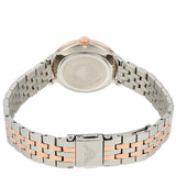 Emporio Armani Modern Slim Analog Mother of Pearl Dial Two Tone Steel Strap Watch For Women - AR11157