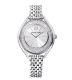 Swarovski Crystalline Aura Silver Dial Silver Steel Strap Watch for Women - 5519462