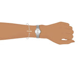 Silver watch on wrist, 6-inch size, MP000000009937177