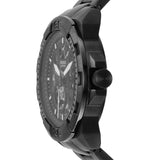 Fossil Bronson Automatic Skeleton Black Dial Black Steel Strap Watch for Men - ME3217