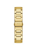 Guess Duchess Quartz Gold Dial Gold Steel Strap Watch For Women - GW0558L2