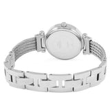 Guess Trend Diamonds Silver Dial Silver Steel Strap Watch for Women - GW0512L1