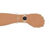 Rose gold watch on wrist, 7-inch measurement, MP000000020523578