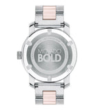 Movado Bold Silver Dial Two Tone Steel Strap Watch for Women - 3600702