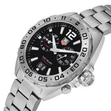 Tag Heuer Formula 1 Quartz Black Dial Silver Steel Strap Watch for Men - WAZ111A.BA0875