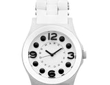 Marc Jacobs Rock White Dial White Stainless Steel Strap Watch for Women - MBM2532