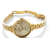 Marc Jacobs Sally Champagne Gold Dial Gold Stainless Steel Strap Watch for Women - MBM3363