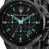 Maserati Aqua Edition Quartz Precision Chronograph Black Dial Watch For Men - R8873644003