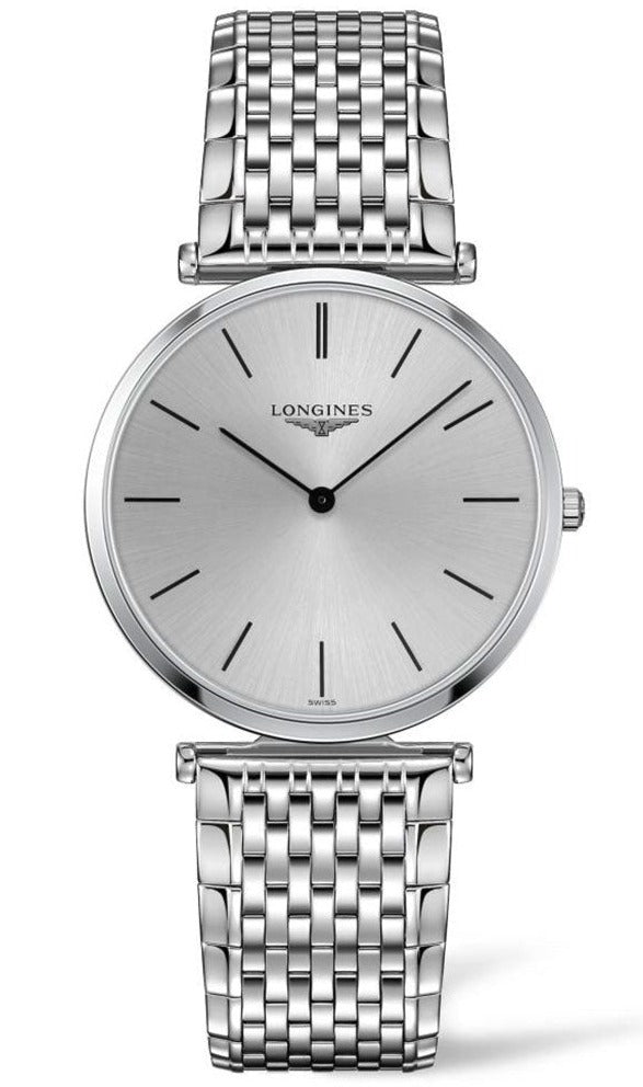 Longines La Grande Classique De Longines Silver Dial Silver Steel Strap Watch for Women - L4.755.4.72.6