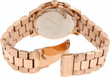 Michael Kors Runway Rose Gold Dial Rose Gold Steel Strap Watch for Women - MK5128