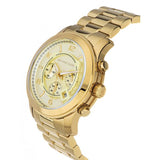 Michael Kors Runway Gold Dial Gold Steel Strap  Watch for Men - MK8077