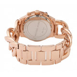 Michael Kors Runway Rose Gold Dial Rose Gold Steel Strap Watch for Women - MK3247