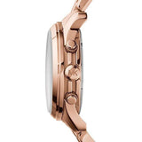 Michael Kors Runway Rose Gold Dial Rose Gold Steel Strap Watch for Women - MK5128