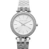 Michael Kors Darci Silver Dial Silver Steel Strap Watch for Women - MK3429