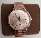 Michael Kors Jaryn Quartz Rose Gold Dial Rose Gold Steel Strap Watch For Women - MK3501