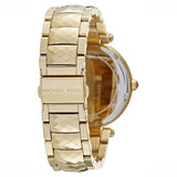 Michael Kors Parker Gold Mother of Pearl Dial Gold Steel Strap Watch for Women - MK6425