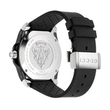 Gucci Dive Analog Quartz Black Dial Black Rubber Strap Watch For Men -  YA136204