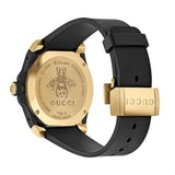 Gucci Dive Quartz Red Dial Black Rubber Strap Watch For Men - YA136325