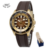 Breitling Superocean Automatic 44 Brown Dial Brown Rubber Strap Watch for Men - N17376201Q1S1