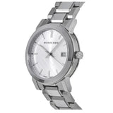 Burberry The City Silver Dial Silver Steel Strap Watch for Women - BU9000