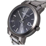 Burberry The City Grey Dial Gunmetal Steel Strap Watch for Men - BU9007