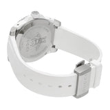 Gucci Dive Quartz White Dial White Rubber Strap Watch For Men - YA136337