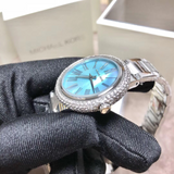 Michael Kors Taryn Quartz Blue Dial Blue Steel Strap Watch For Women - MK6563