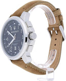 Maserati Successo Black Dial Beige Leather Strap Watch For Men - R8851121004