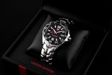 Tag Heuer Formula 1 Quartz Senna Limited Edition Black Dial Silver Steel Strap Watch for Men - WAZ1012.BA0883