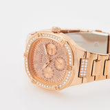 Guess Duchees Quartz Rose Gold Dial Rose Gold Steel Strap Watch For Women - GW0558L3