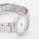 Just Cavalli Donna Glam Silver Dial Silver Steel Strap Watch for Women - RC5L098M0015