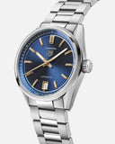 Tag Heuer Carrera Date Blue Dial Silver Steel Strap Watch for Women - WBN2311.BA0001