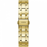 Guess Cosmo Diamonds Gold Dial Gold Steel Strap Watch For Women - GW0033L2